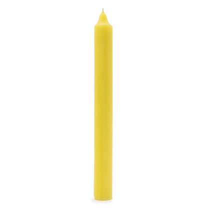 Juego de Velas de Mesa de Color Sólido - Pack de 21 - Limón Rústico - Juego de Velas de Mesa de Color Sólido, decoración mesa