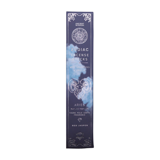 Arruda Zodiaco Incienso de Cristal con Gema - Piscis - Incienso Zodiacal con Cristales