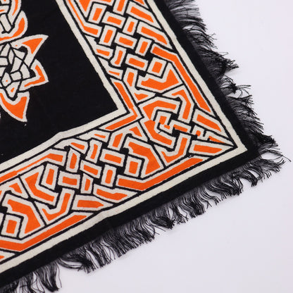 Mantel de altar esotérico con flecos - Madre Tierra - Mantel de altar esotérico con flecos, 100% Cotton
