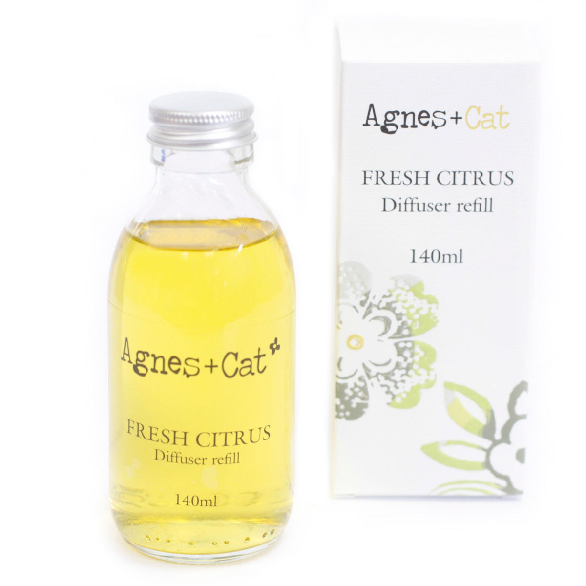 Recambio de Ambientador de Varillas 140ml - Cítricos - Agnes + Cat Reed Diffuser Refills