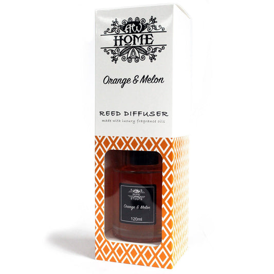 Difusor aromático 120ml - aranja y melón - Difusor aromático 120ml
