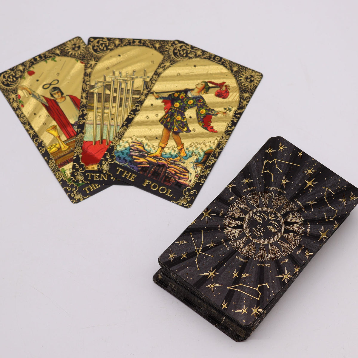 Tarot Hoja Dorada - Que comience la magia - Caja de regalo