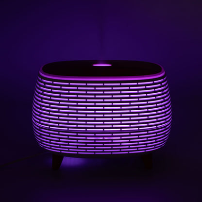 Aromaterapia Futurista con estrías - USB - Cambio de color - Control remoto - Difusores de aromas, aromaterapia