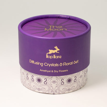 Hop Hare Diffuser Crystals & Floral Set - The Moon