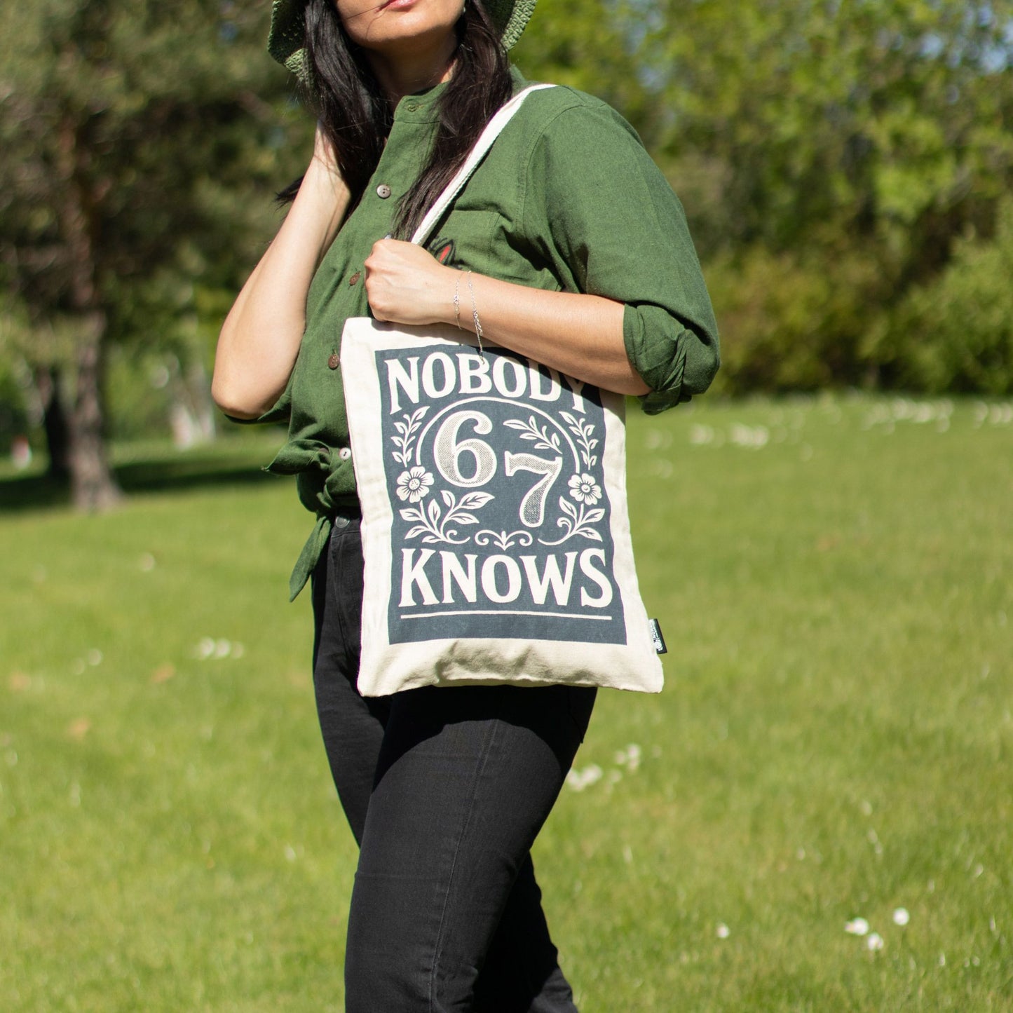 Nomad Sari Iconic Toni Bolso Tote - Nobody Knows 67 - Natural 10oz