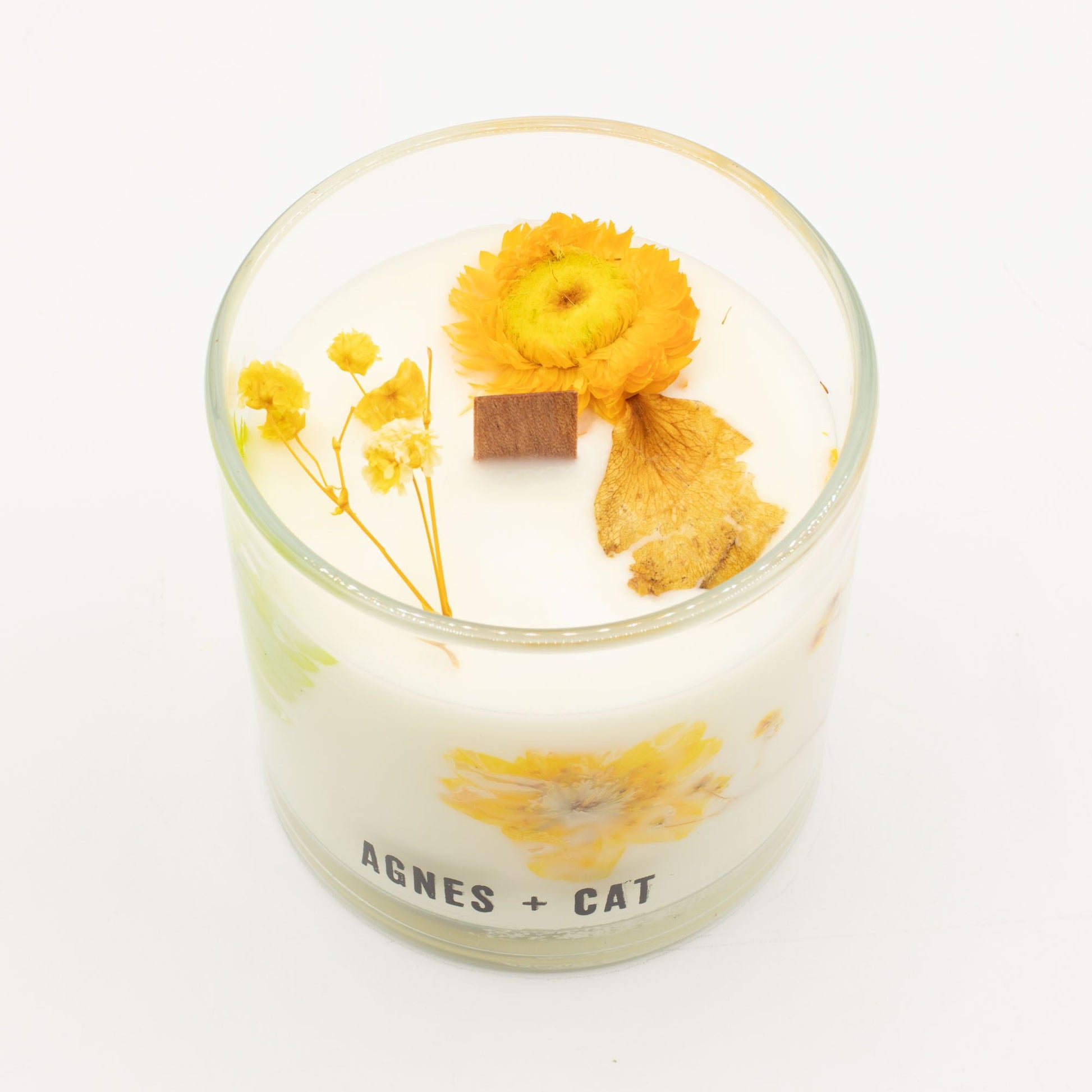 Agnes + Cat Vela de Cera de Soja Botánica - Rydal Oudh - Agnes + Cat Velas botánicas de cera de soja, Cruelty Free
