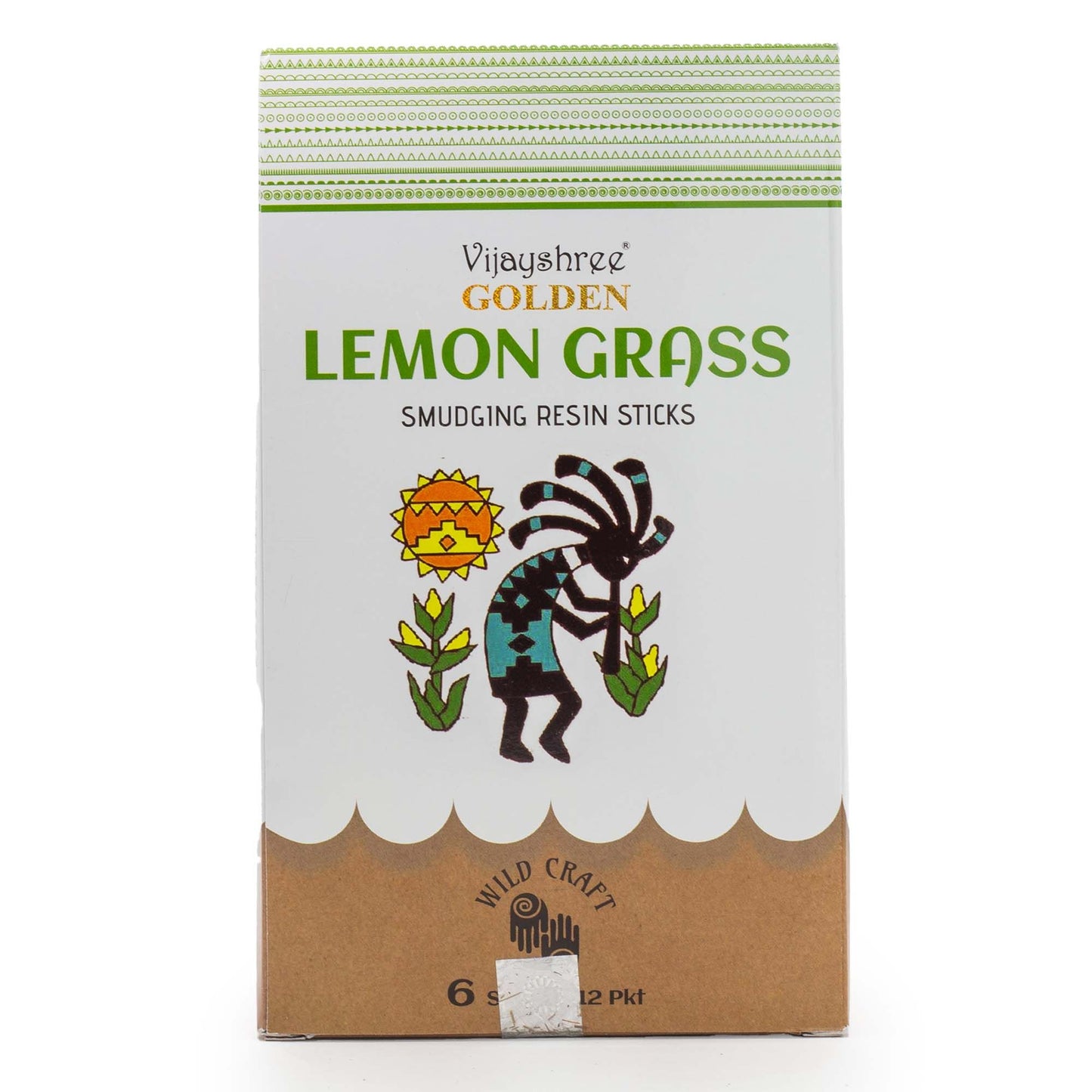 Palitos de resina para sahumar de hierba limón dorada - 30 g
