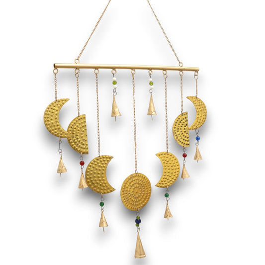Campanas indias - Fases de la Luna - 43x40cm