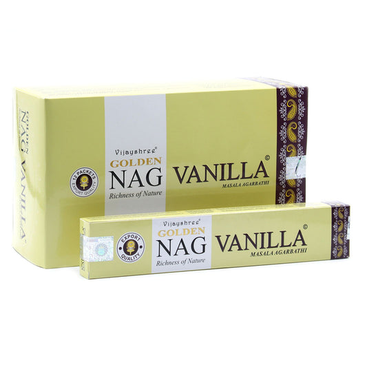 15 g de incienso de vainilla dorada - Incienso Golden