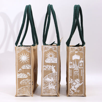 Bolsa Grande de Yute Hop Hare  - Soy Mágica