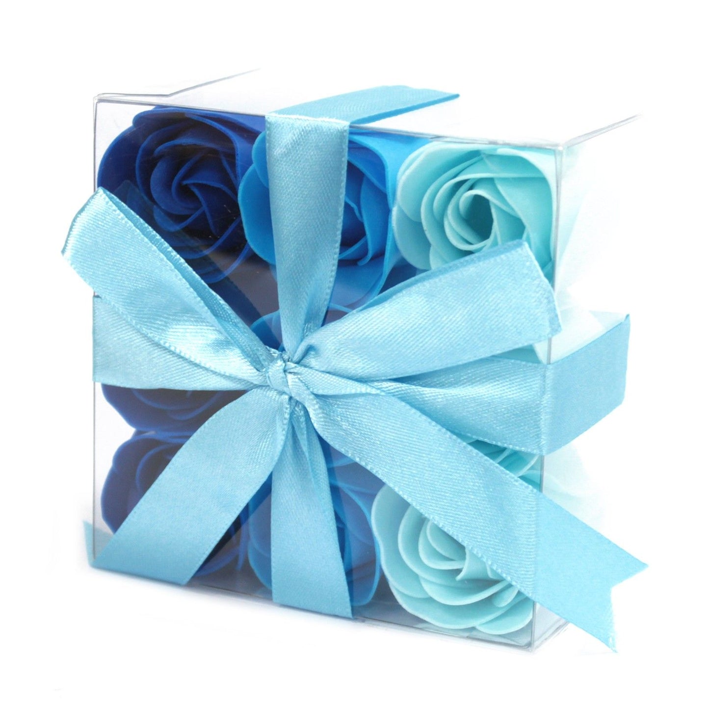 Set 9 Rosas de Jabón Azules