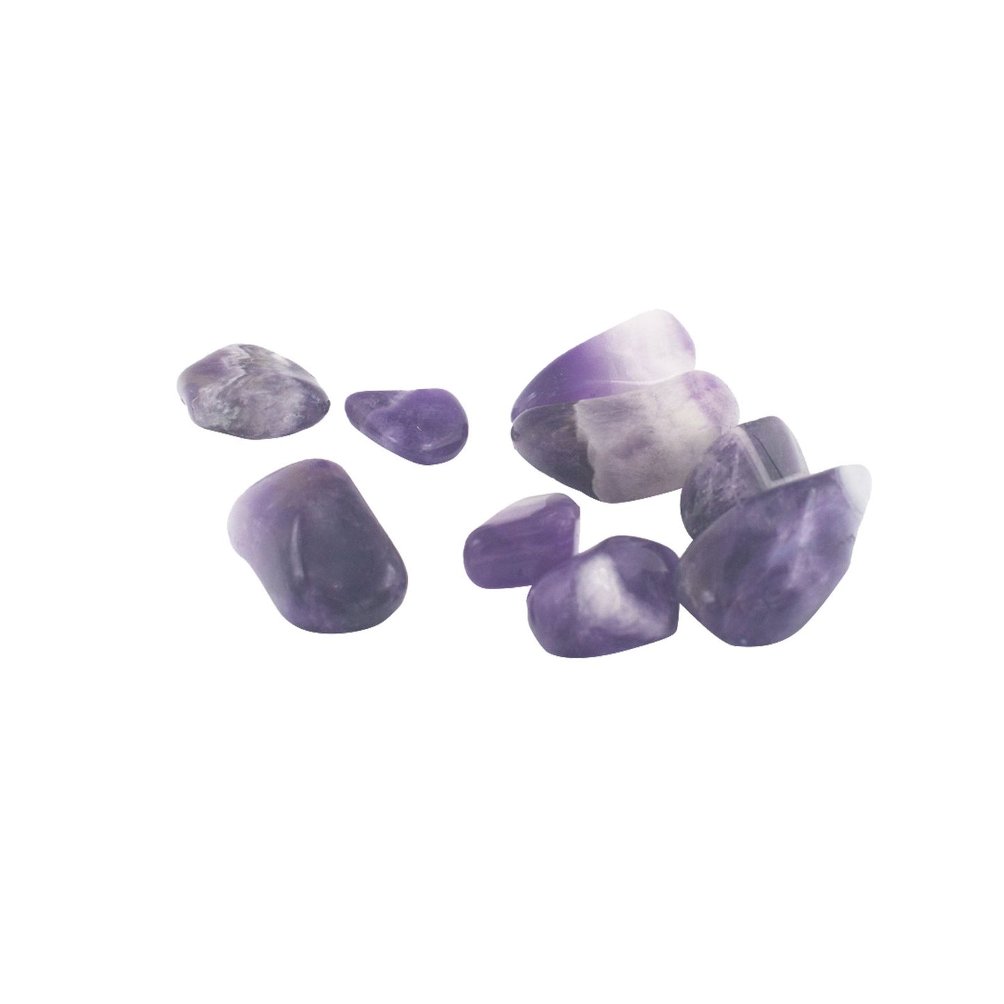 Amatista con bandas M (Clase B) - Piedras Naturales Irregulares
