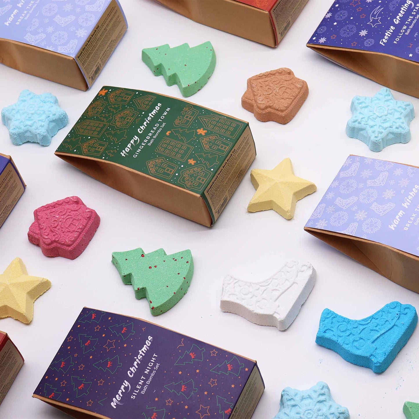 Pack de regalo de Bombas de Baño Navideñas Break the Ice