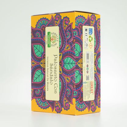Namaste Mandala Masala Incienso - Palo Santo con Sándalo - Incienso Namaste Mandala Masala