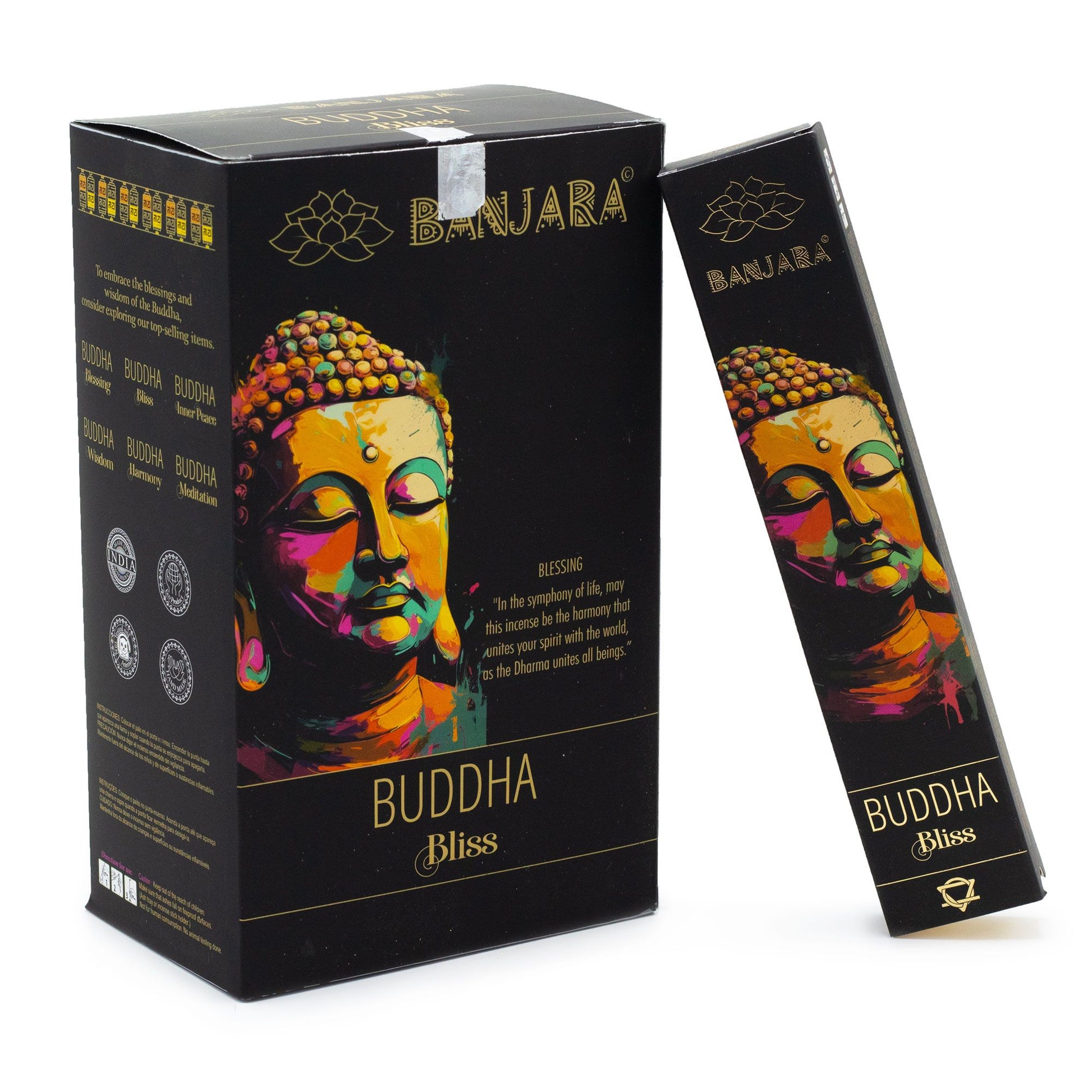 Incienso Buda Banjara - Felicidad - Banjara Buddha Incienso, Ethically Sourced
