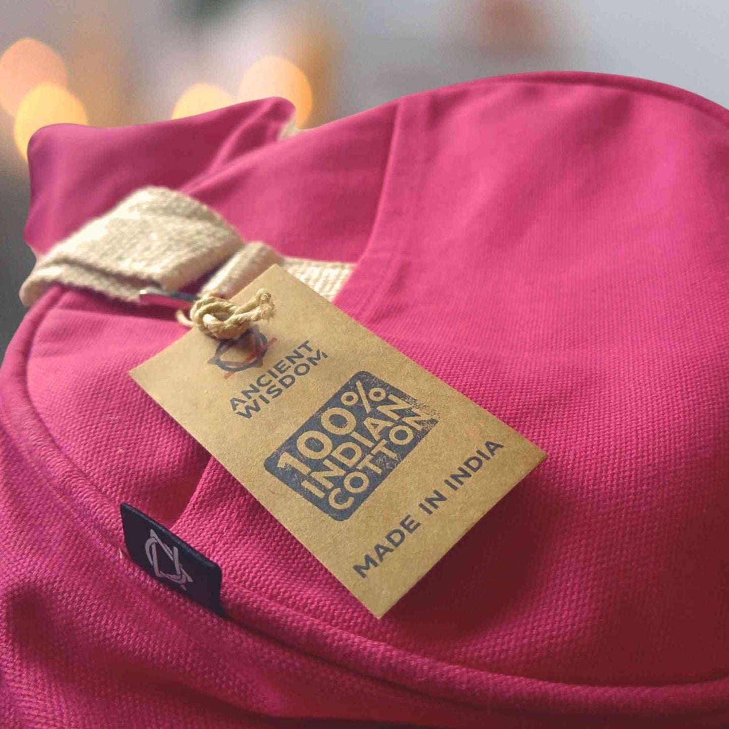 Bolsa de deporte "No te rindas" - Rosa cereza