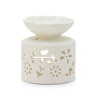 Agnes+Cat Oil Burner - Birds & Flowers