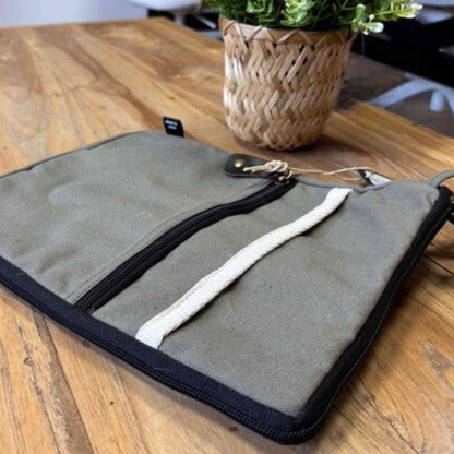 Funda de Lona para Portátil Hope Hare - Oliva