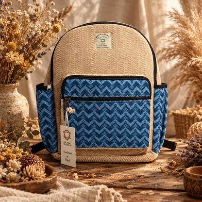 Sac à dos standard de Katmandou – Design Dhaka (34x27x10cm)