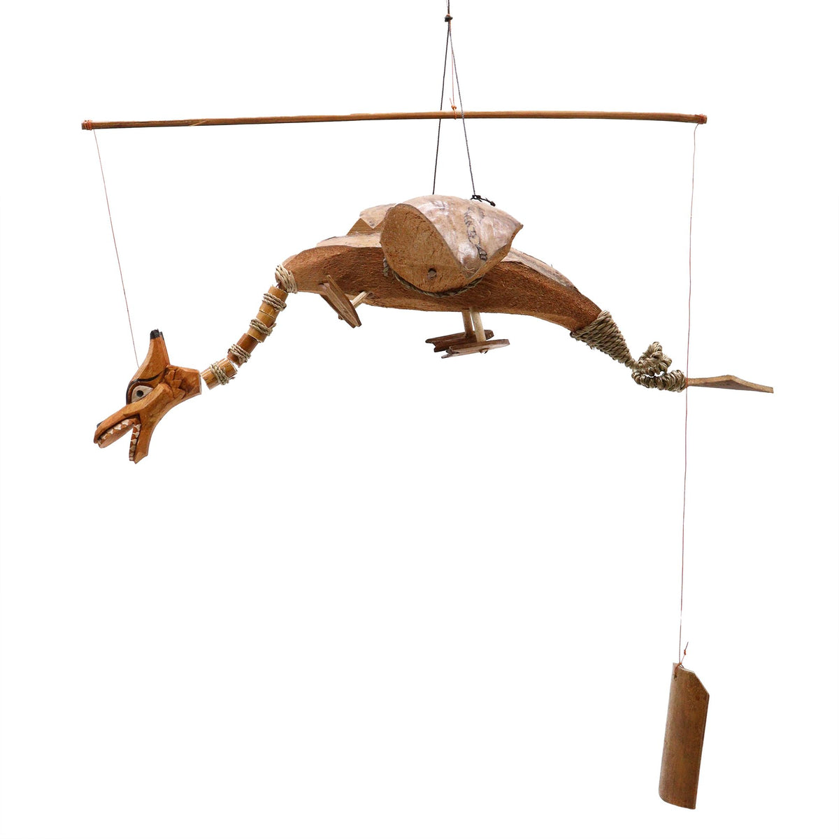 Dragón Volador Natural 37cm