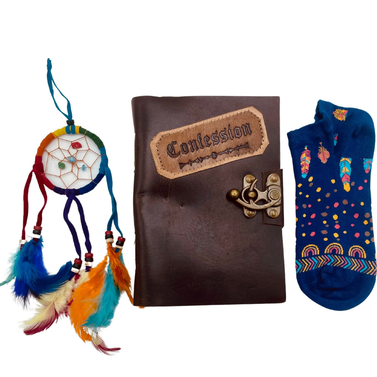 Pack Noches Mágicas · Cuaderno + Atrapañueños + Calcetines Bambú