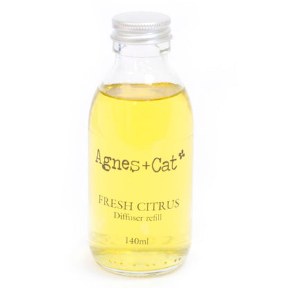 Recambio de Ambientador de Varillas 140ml - Cítricos - Agnes + Cat Reed Diffuser Refills