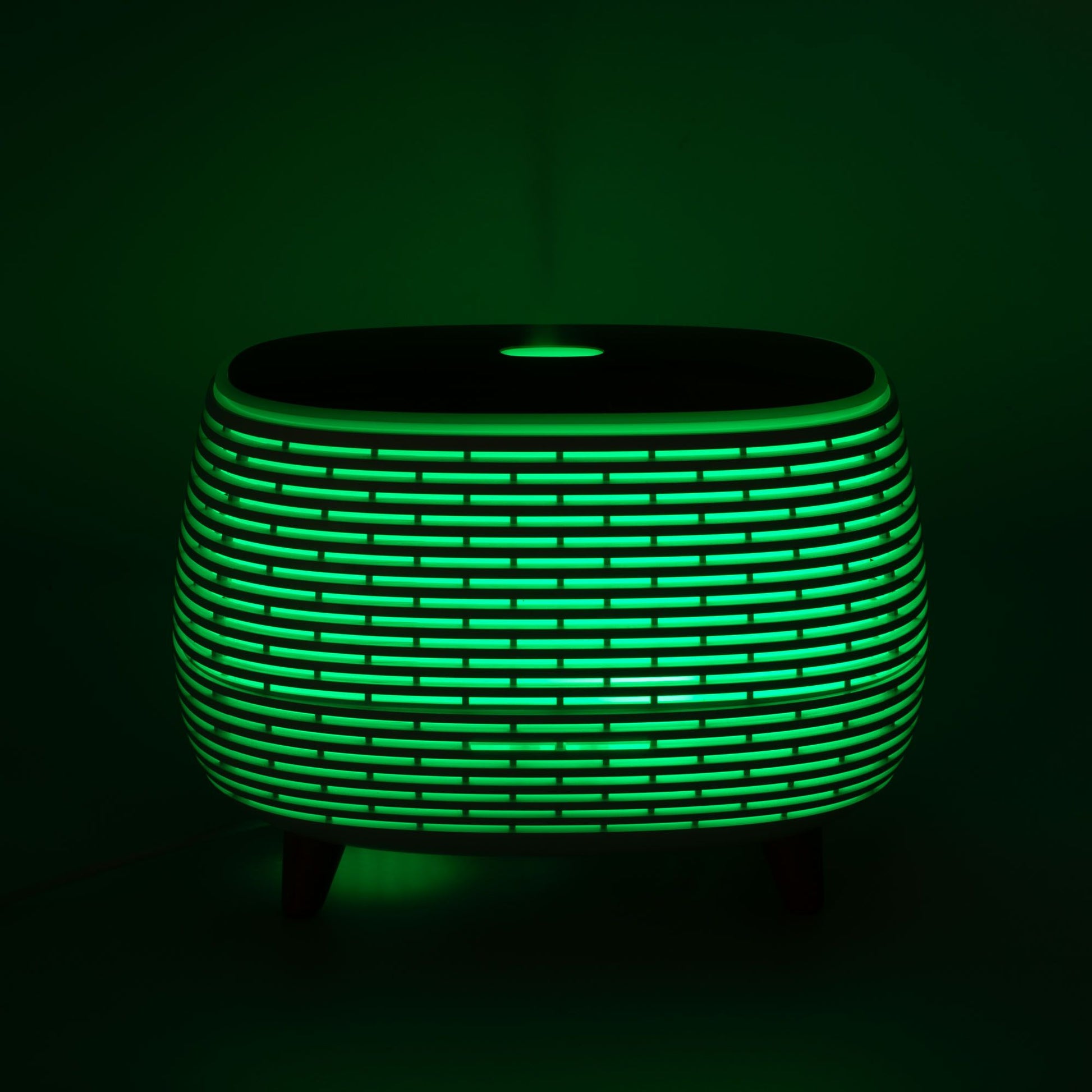 Aromaterapia Futurista con estrías - USB - Cambio de color - Control remoto - Difusores de aromas, aromaterapia