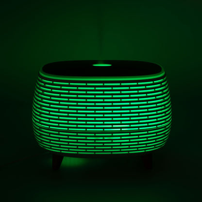 Aromaterapia Futurista con estrías - USB - Cambio de color - Control remoto - Difusores de aromas, aromaterapia