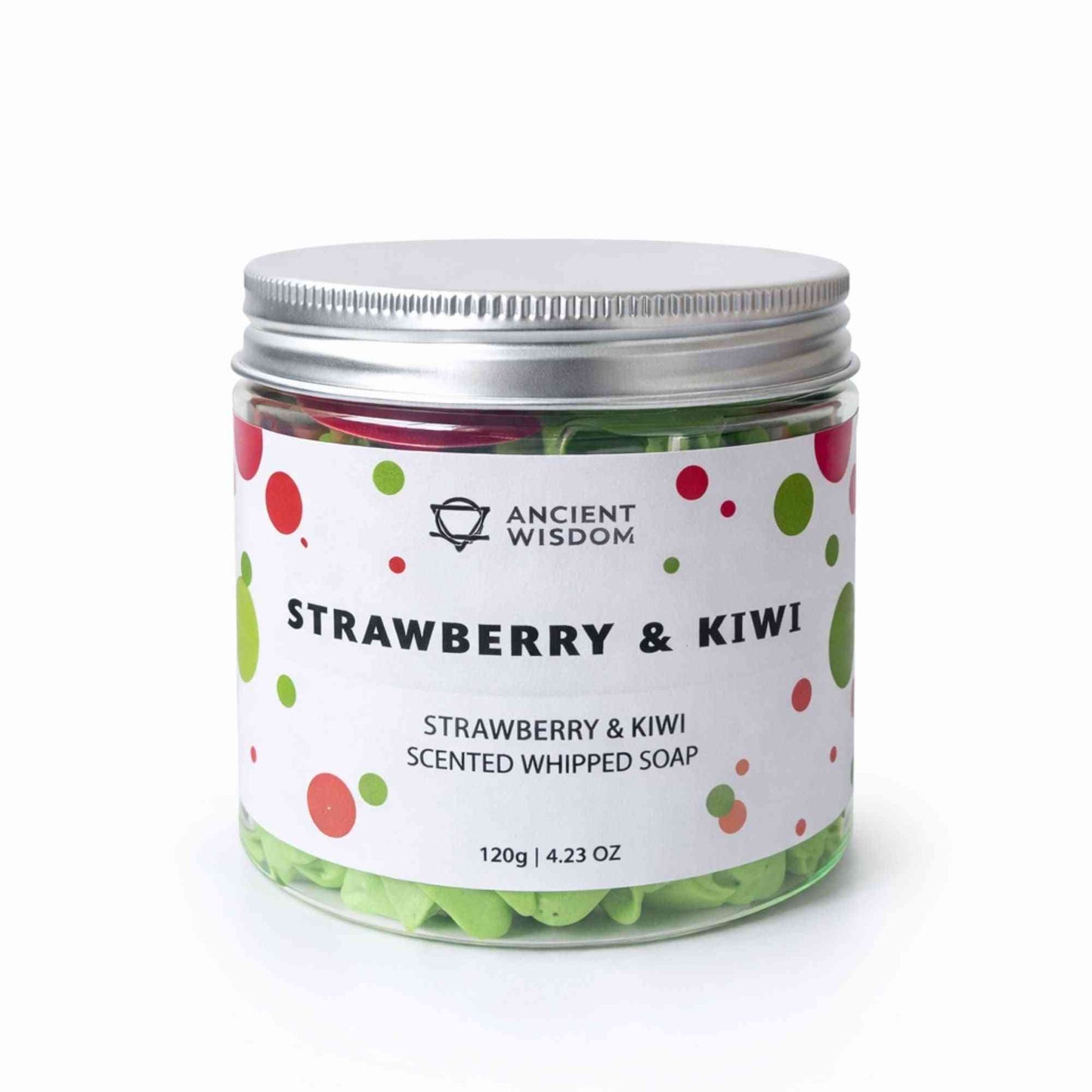 Jabón Cremoso de fresa y kiwi 120 g