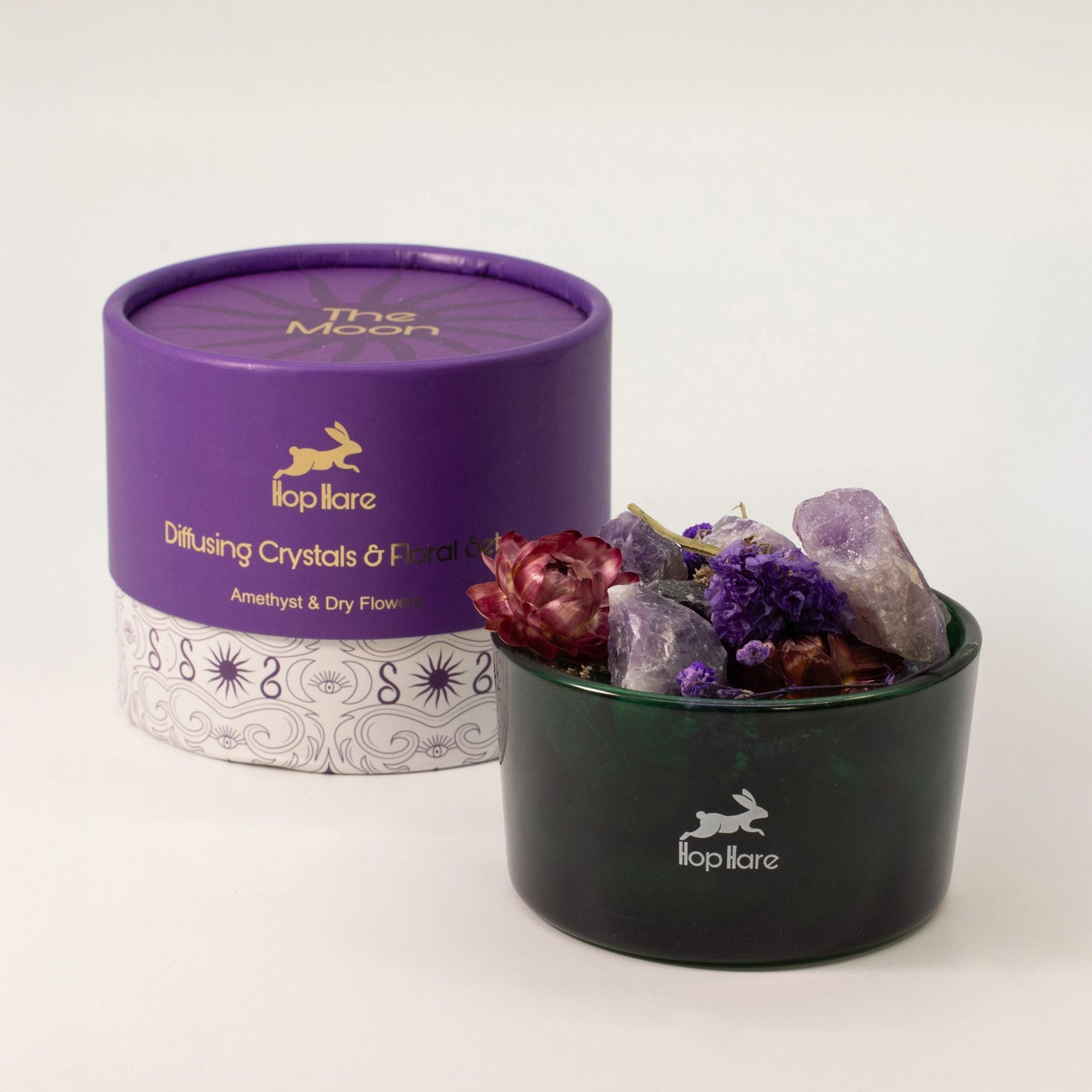 Hop Hare Diffuser Crystals & Floral Set - The Moon