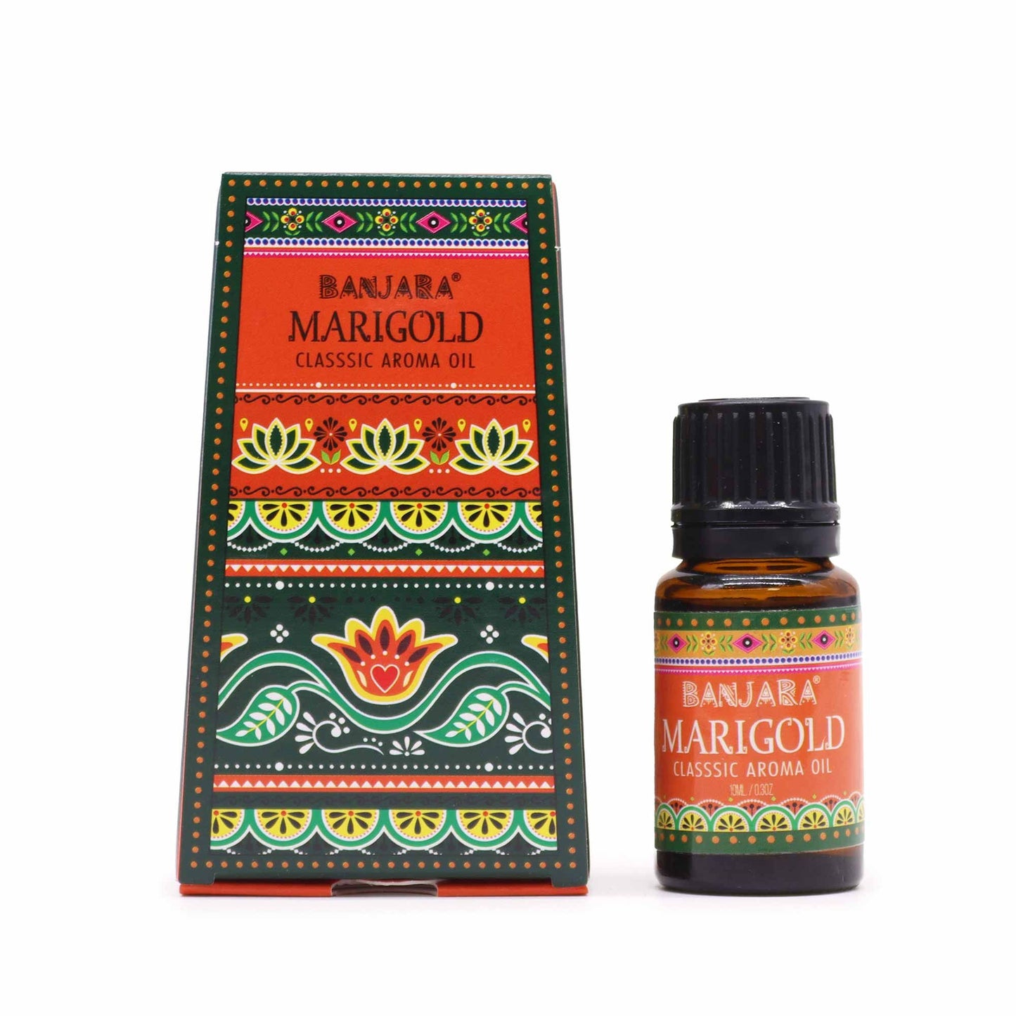 Aceite con fragancia de la India Banjara 10ml - Caléndula - Aceites de Fragancias Indias 10ml