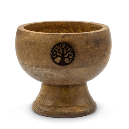 Portaincienso Cuenco Ritual Grande 11x6.cm - Árbol de la Vida - Soporte de Incienso