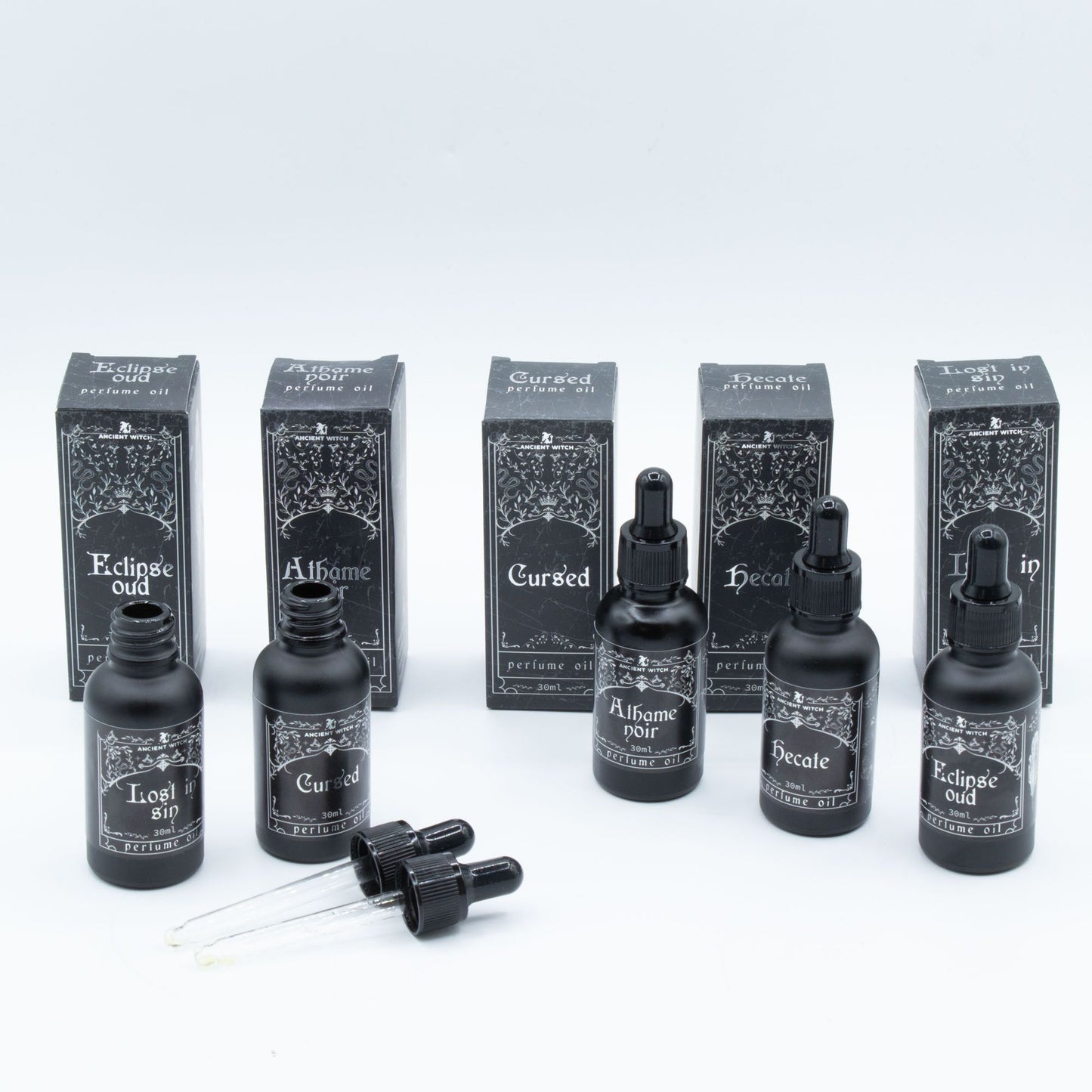 Antiguo Aceite Perfumado de Bruja - Atheme Noir