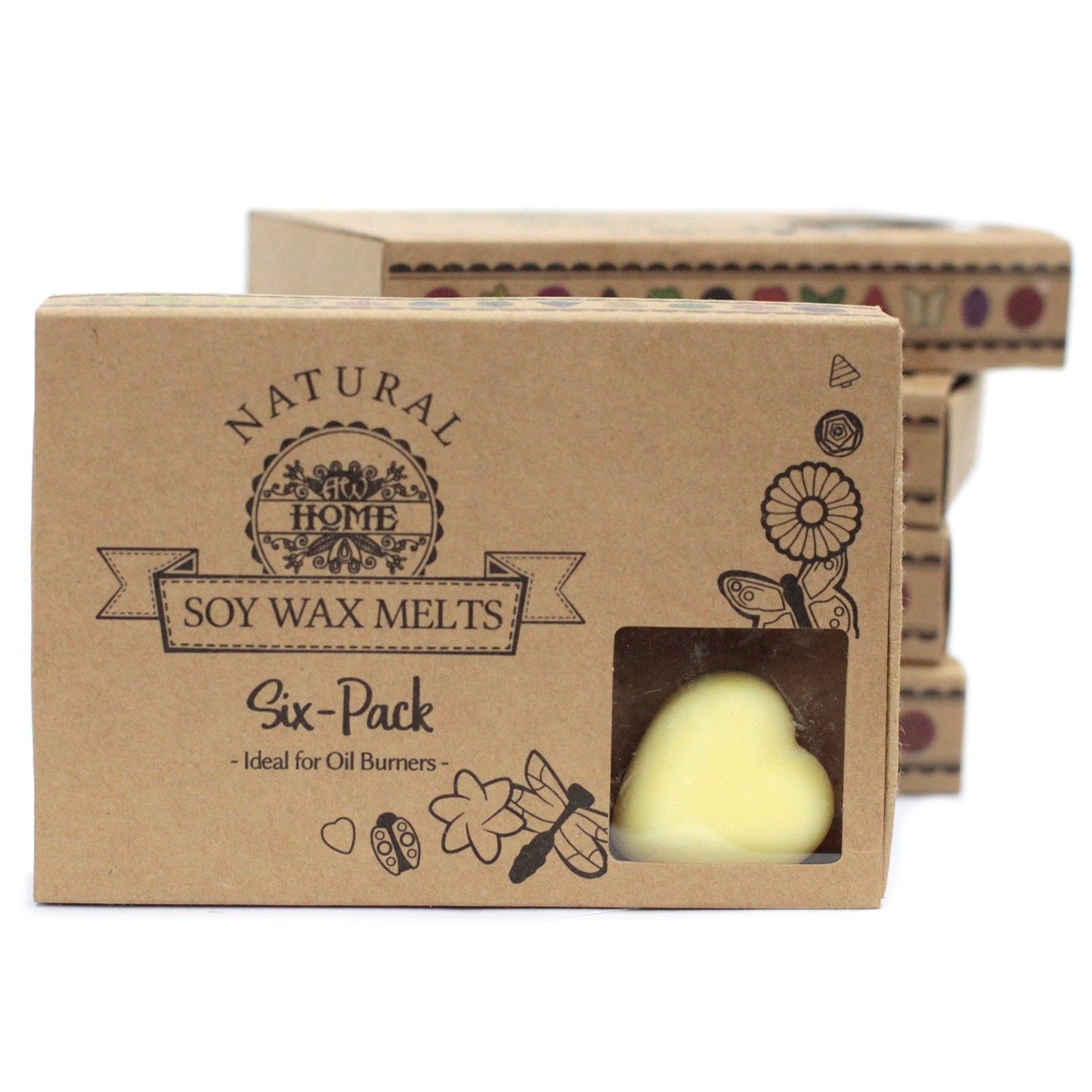 Caja de 6 ceras de Soja - Mantequilla De Brandy - Ceras de Soja de Lujo