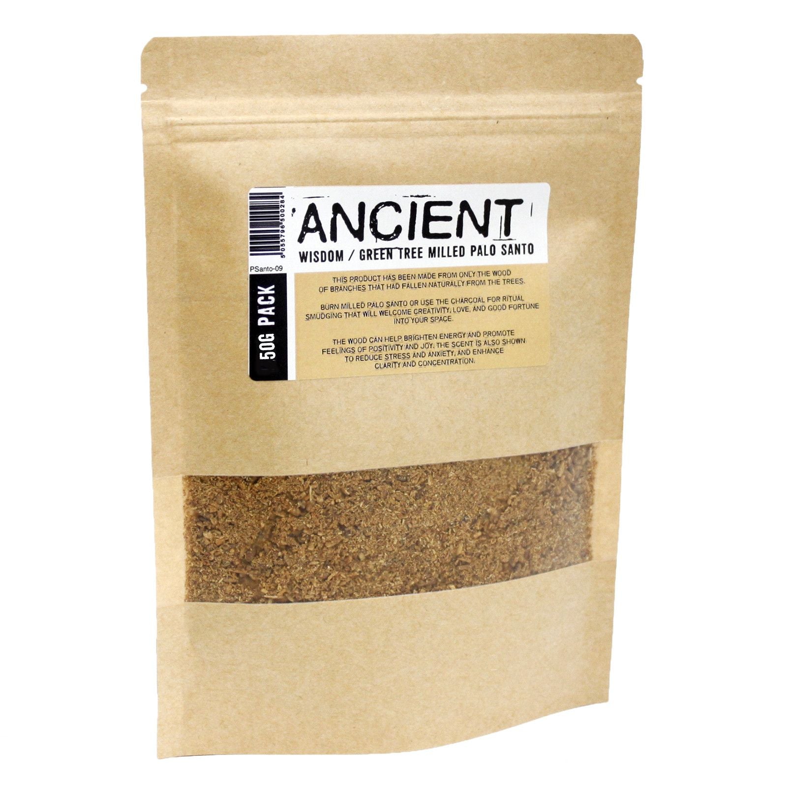 50g Arbol verde molido de palo santo - Palo Santo