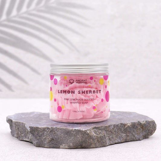 Savon Crème Fouettée Limonade Rose 120g