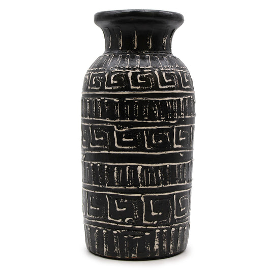Ancient Greek Ceramic Vase - Chocolate