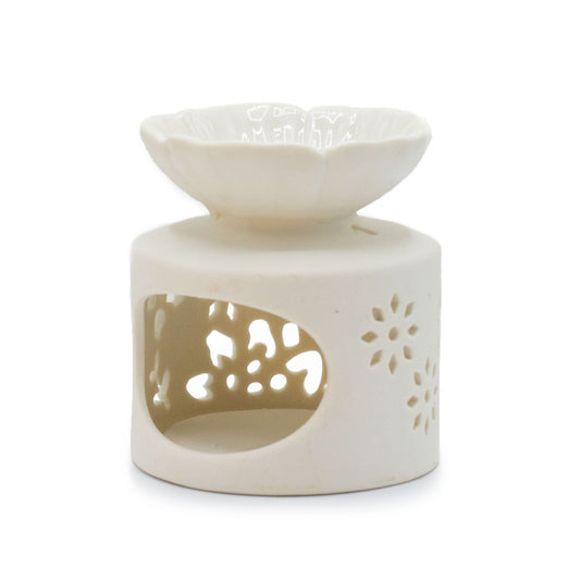 Agnes+Cat Oil Burner - Birds & Flowers