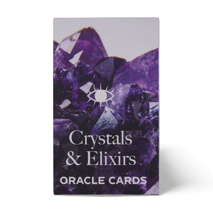 Cartas del Oráculo de Cristales y Elixires – Baraja de Energía Curativa - Cartas de oráculo