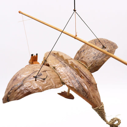 Dragón Volador Natural 37cm