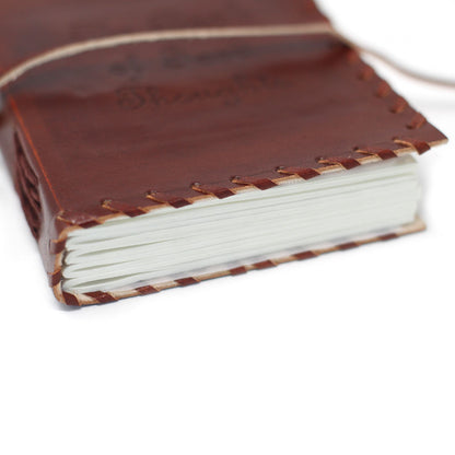 Cuaderno de Cuero Mini · Notas y Pensamientos