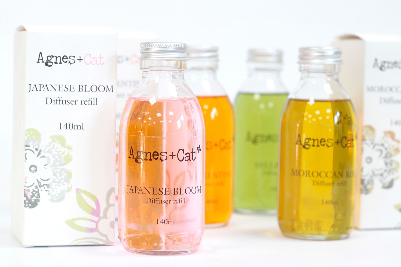 Recambio de Ambientador de Varillas 140ml - Cítricos - Agnes + Cat Reed Diffuser Refills