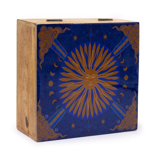 Large square box 15x17.5x8cm - Sun - HOP HARE