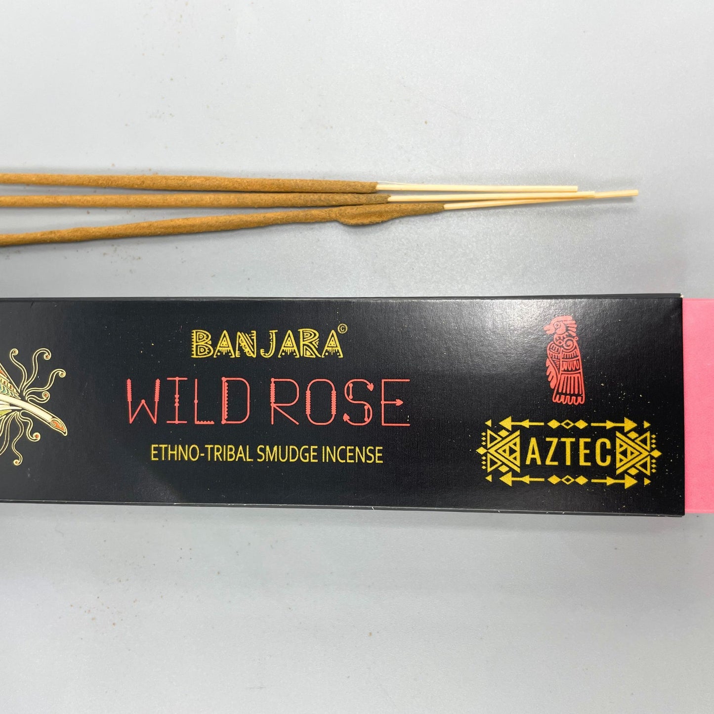 Incienso Banjara Tribal Smudge - Rosa Salvaje - Incienso Banjara Tribal Smudge