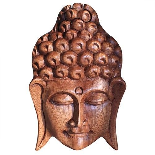 Caja mágica de Bali - Cabeza de buda - Caja mágica de Bali