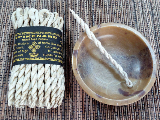Incienso Hierbas puras cuerda de Nardo - Cuerdas de incienso Pure Herbs