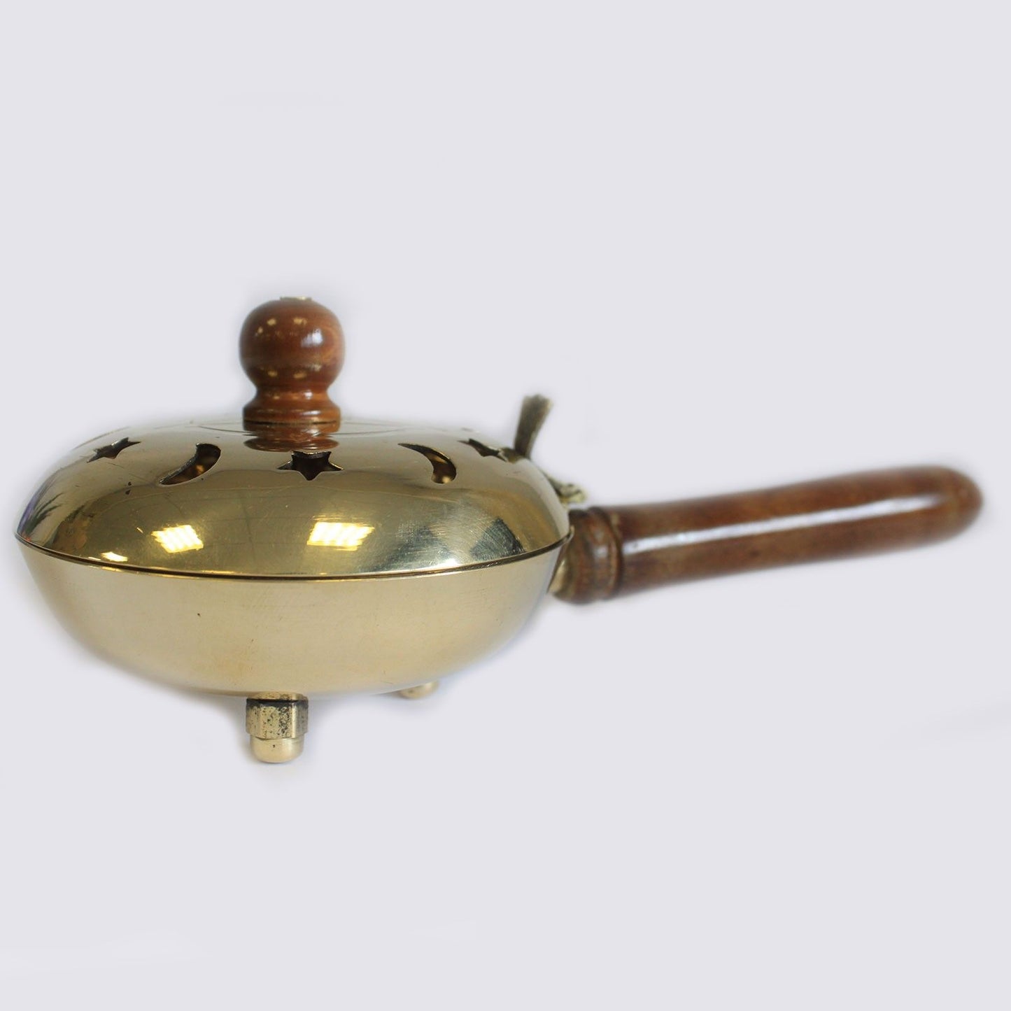 Mayordomo del Incienso Pentagrama - Quemadores de incienso de latón tradicionales, Artisan Product