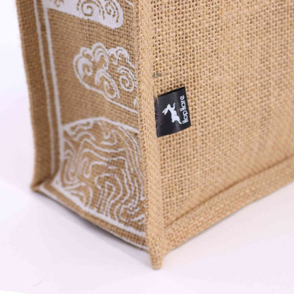 Bolsa Grande de Yute Hop Hare  - Soy Amada