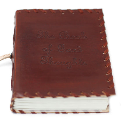 Cuaderno de Cuero Mini · Notas y Pensamientos