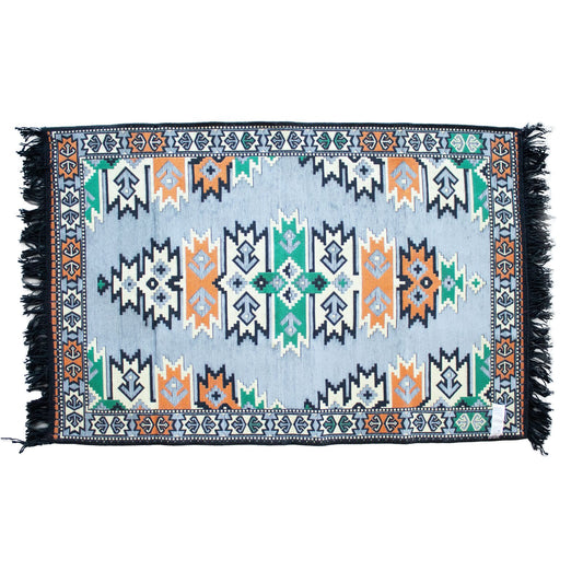 Alfombra Kilim 125x80 cm - Carbón - Alfombra Kilim